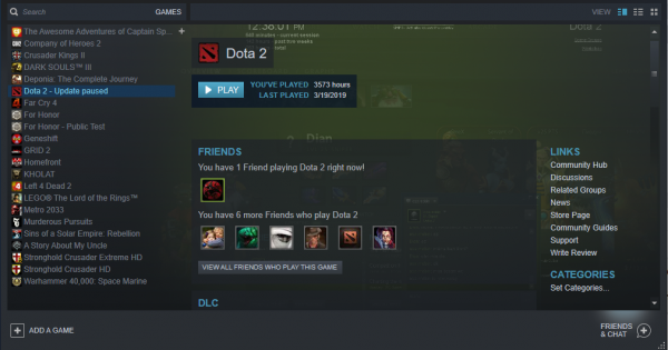 اکانت فوق العاده استیم (Dota2, For Honor و ... )