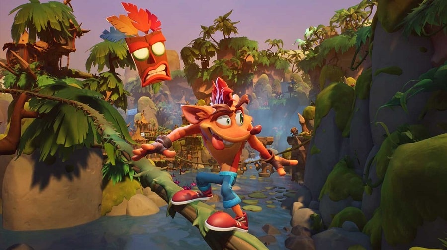 سی دی کی اورجینال Crash Bandicoot 4 It's About Time