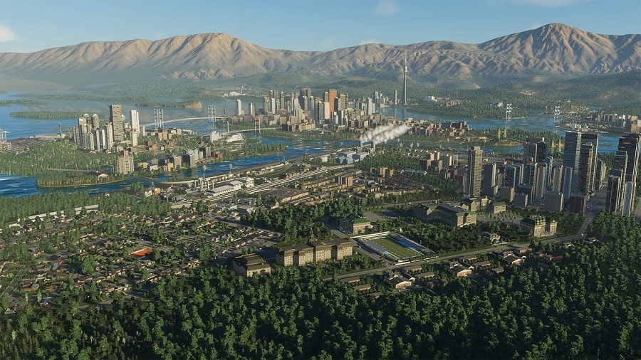 سی دی کی اورجینال Cities Skylines 2