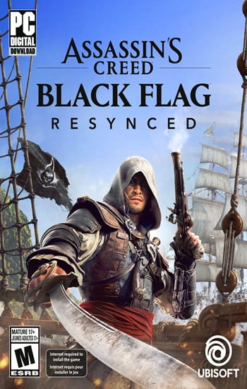 سی دی کی اورجینال Assassins Creed Black Flag Resynced